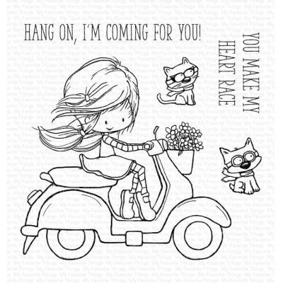 My Favorite Things Clear Stamps - You Make My Heart Race